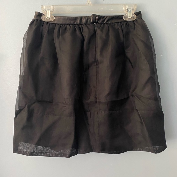 Tibi Silk Mini Skirt with Leather Waistband (+ BOGO SALE!) - Picture 11 of 16